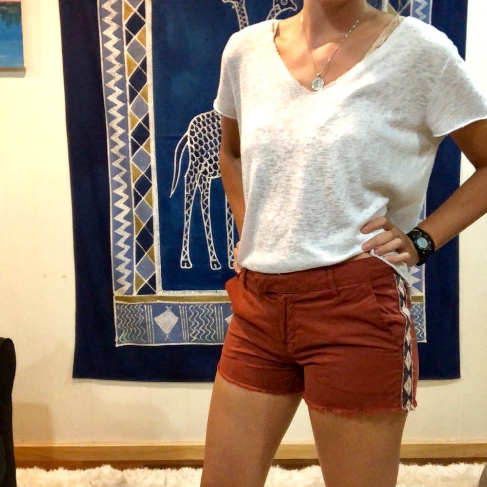 Lucky Brand Sienna Chino Shorts (Patterned)